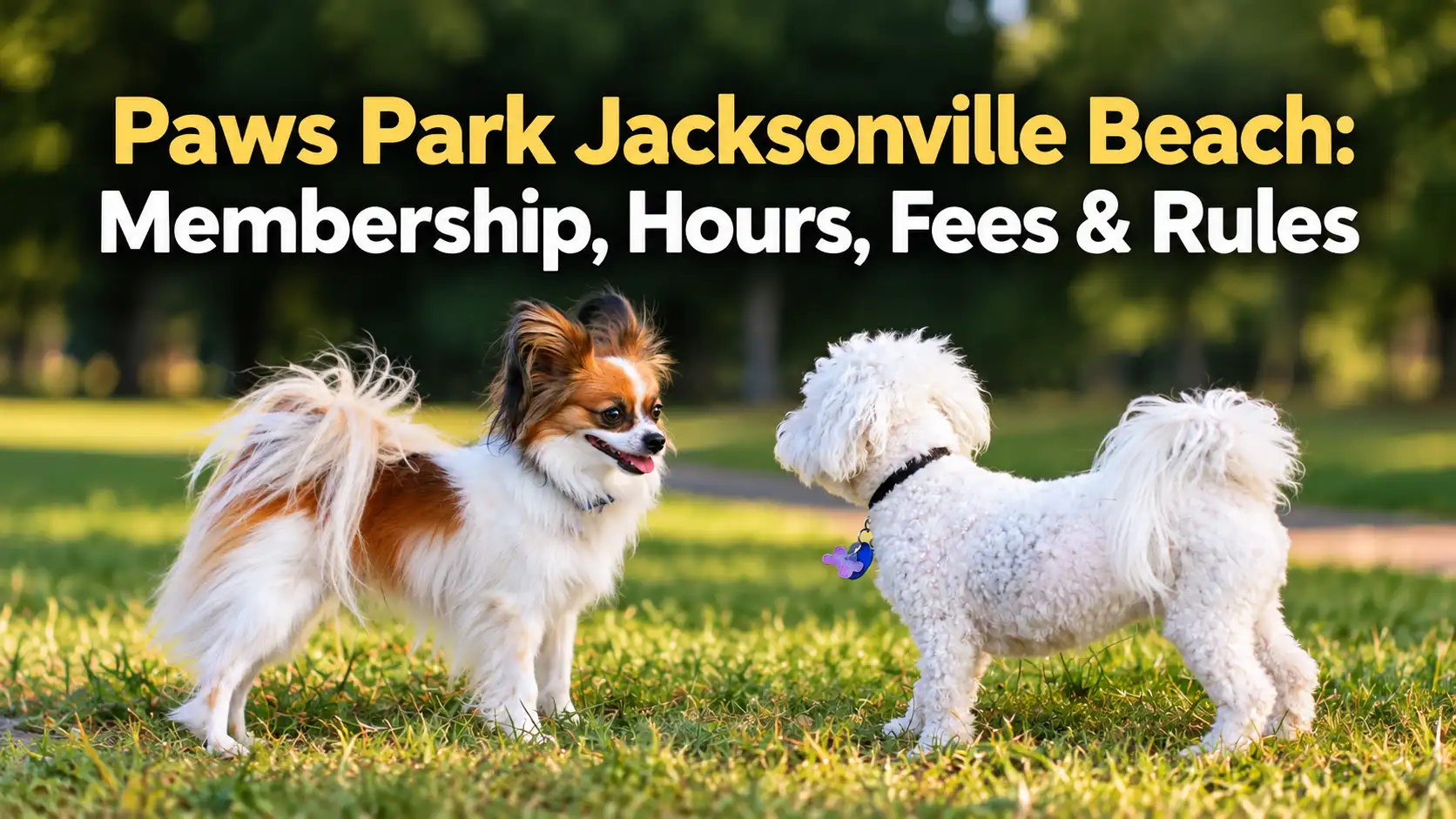 Paws Park Jacksonville Beach Membership, Hours, Fees & Rules